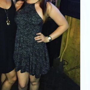 Cooperative Black and White Polka Dot Garment